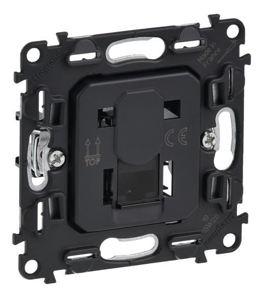 Legrand Netzwerkdose Valena Life Allure Schwarz 753046
