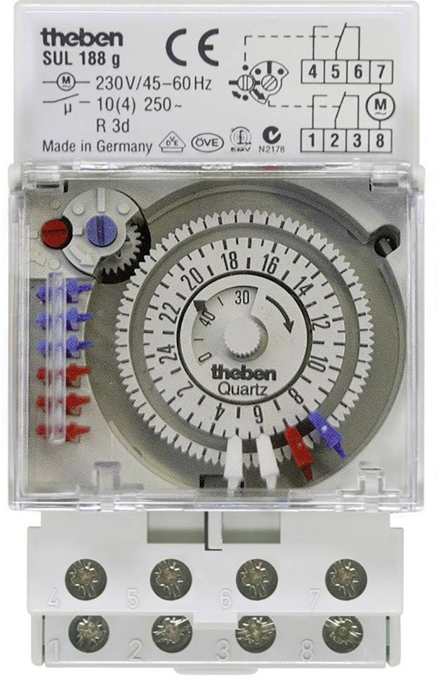 Theben SUL 188g Hutschienen-Zeitschaltuhr