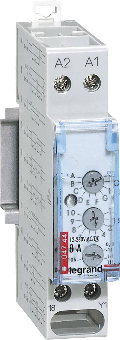 Legrand 004744 004744 Zeitrelais Multifunktional 250V 1 St. 1 Wechsler