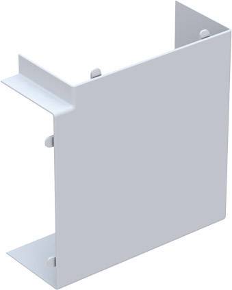 GGK 11172 Flachwinkel (B x H) 90mm x 60mm 1 St. Reinweiß