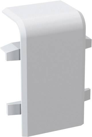 Weiße, rechteckige Abdeckung mit abgerundeter Oberkante und mehreren seitlichen Clips zur Befestigung an einer Oberfläche.