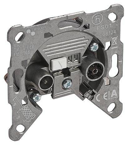 Legrand TV-, Radio-Steckdose Galea / Pro21 775981 1St.