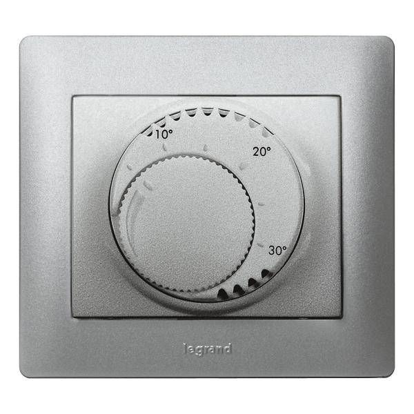 Legrand Temperaturregler Galea / Pro21 Aluminium 775685 1St.
