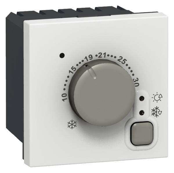 Legrand Temperaturregler Mosaic Weiß 076720 1St.