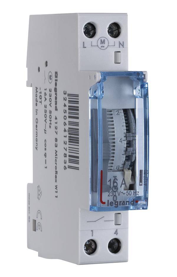 Legrand 412783 Hutschienen-Zeitschaltuhr analog 250V