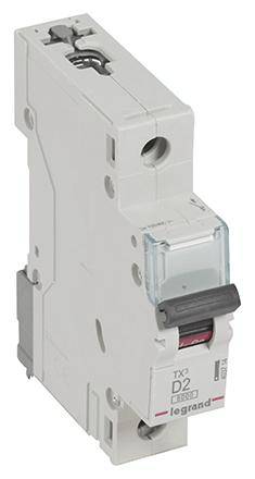 Legrand 403714 403714 Leitungsschutzschalter 2A 230 V/AC, 400 V/AC