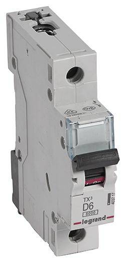 Legrand 403717 403717 Leitungsschutzschalter 6A 230 V/AC, 400 V/AC