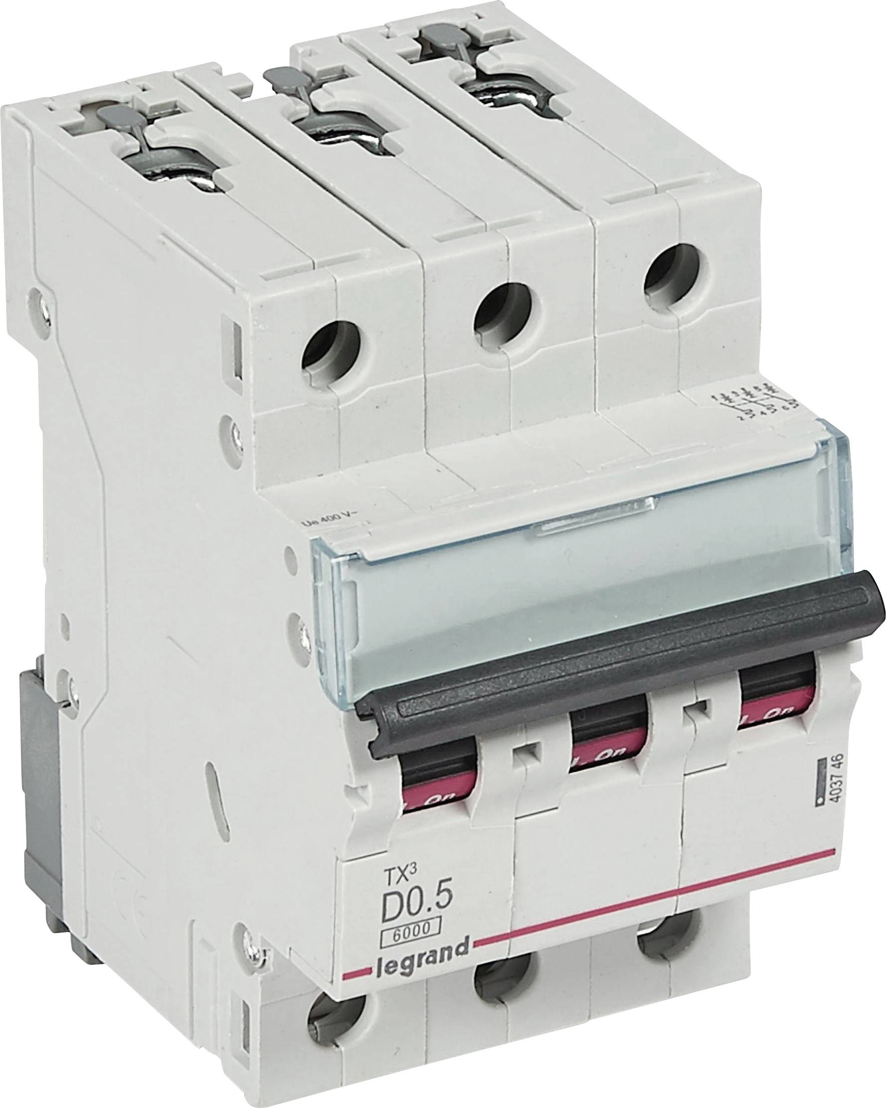 Legrand 403746 403746 Leitungsschutzschalter 0.5A 400 V/AC