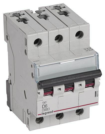 Legrand 403751 403751 Leitungsschutzschalter 6A 400 V/AC