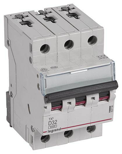 Legrand 403758 Legrand 403758 Leitungsschutzschalter 32 A 400 V/AC