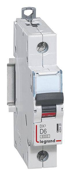 Legrand 409428 409428 Leitungsschutzschalter 6A 230 V/AC, 400 V/AC