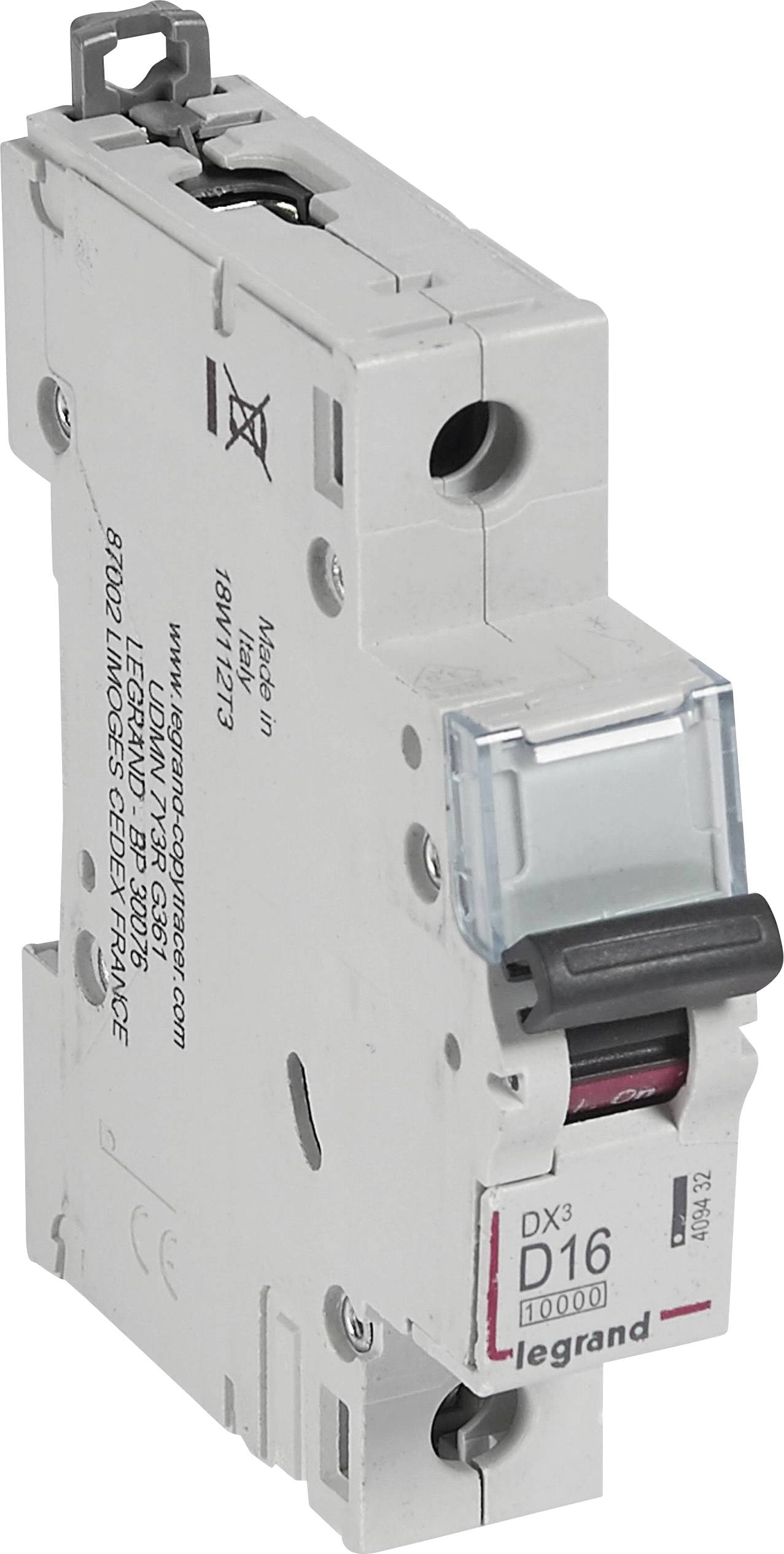 Legrand 409432 409432 Leitungsschutzschalter 16A 230 V/AC, 400 V/AC