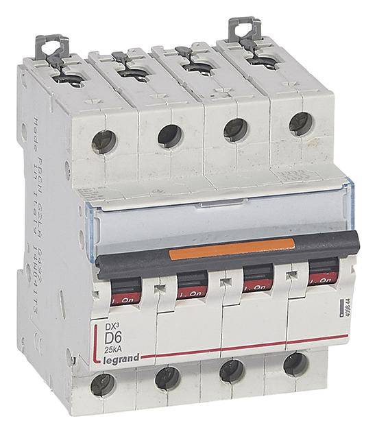 Legrand 409844 409844 Leitungsschutzschalter 6A 400 V/AC
