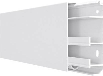 114001 Elektro-Sockelleistensystem 2000mm Alpinweiß 14St.