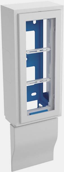 114306 Montagezubehör 4D 20x80-D3 Leerdose Alpinweiß 1St.