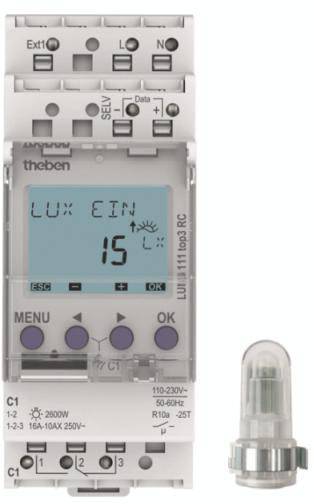 Theben LUNA 111 top3 AL Dämmerungsschalter 1 St. 230 V