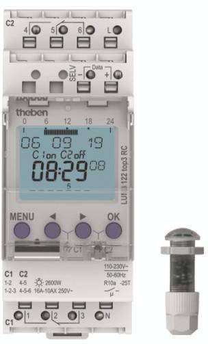 Theben LUNA 122 top3 RC EL Dämmerungsschalter 1 St. 230 V