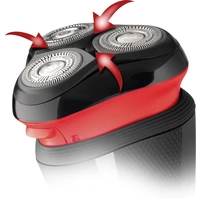 Remington R3000 R3000 Rotationsrasierer Schwarz, Rot Remington R3000 R3000 Rotationsrasierer Schwarz, Rot