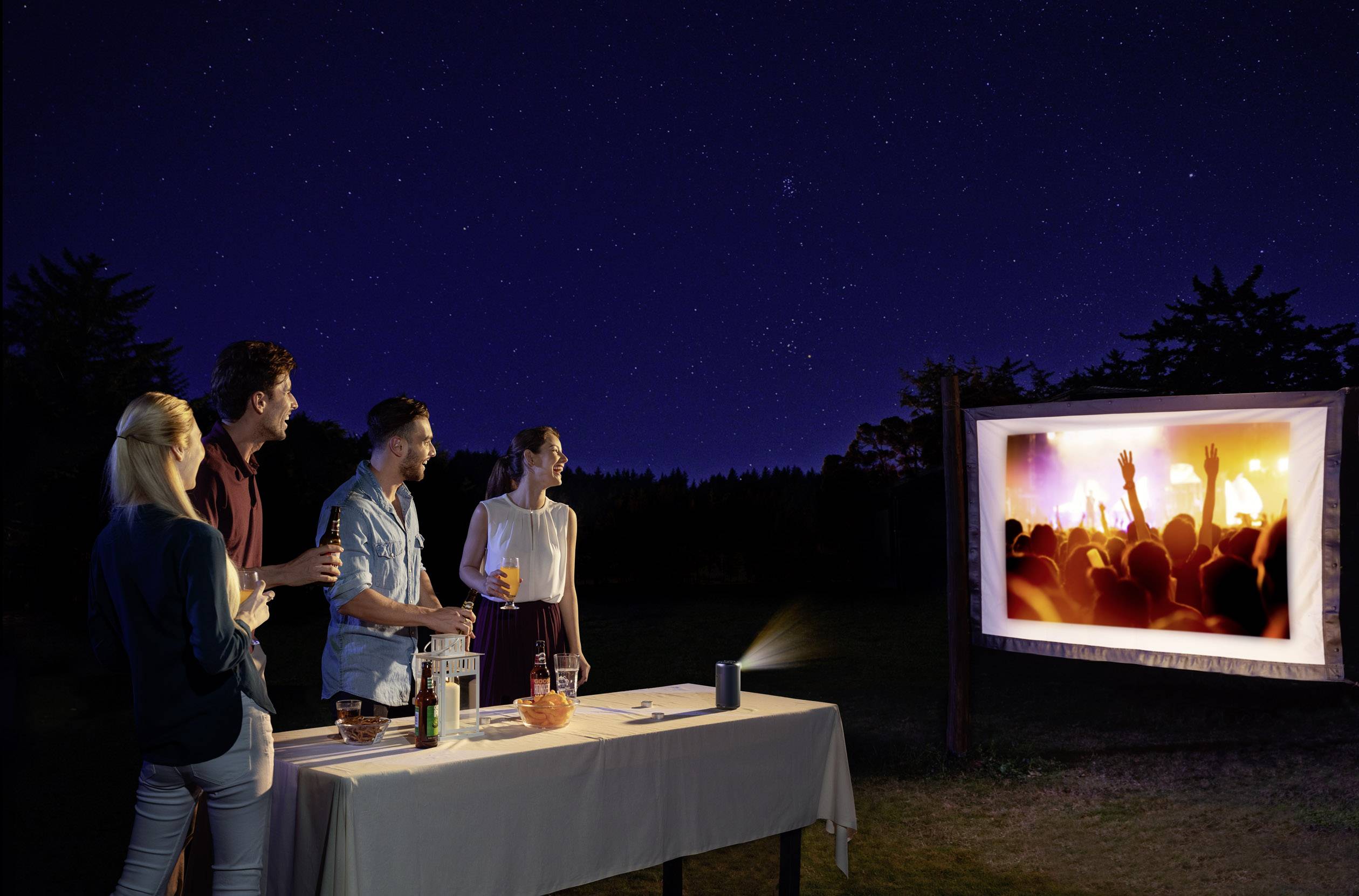 Anker Beamer DLP 200 lm 1280 x 720 WXGA Mini Beamer