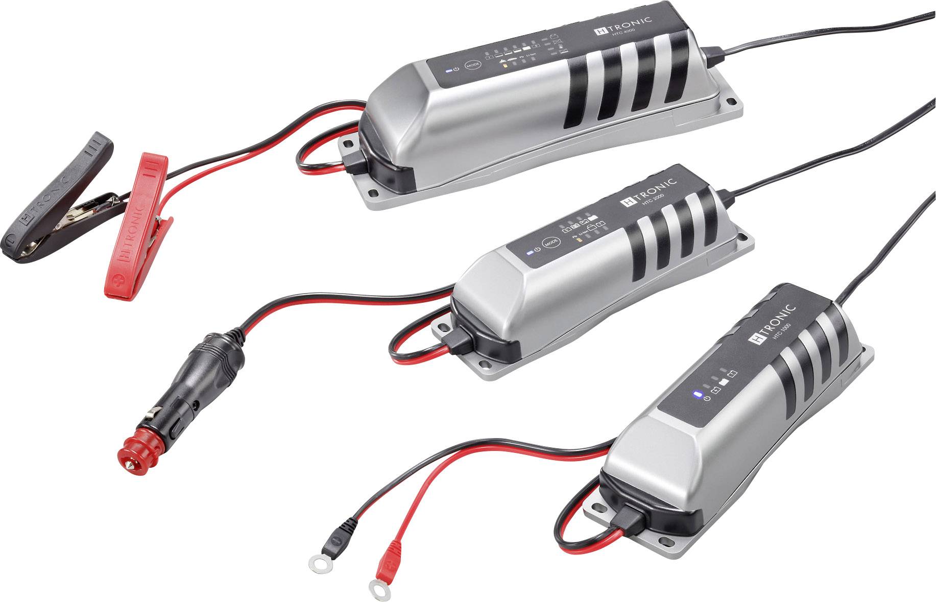 H-Tronic Automatik-Ladegerät HTC 4000 1250715 Automatikladegerät 12 V 4 A, 1 A