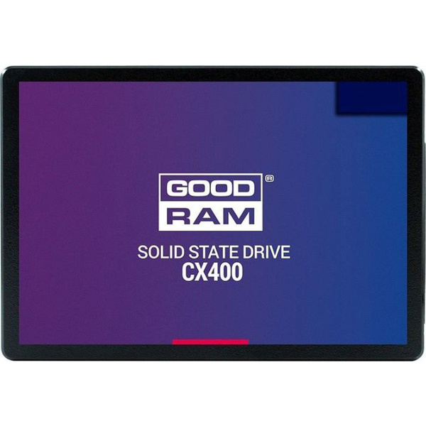 Goodram CX400 128 GB Interne SATA SSD 6.35 cm (2.5 Zoll) SATA 6 Gb/s Retail SSDPR-CX400-128