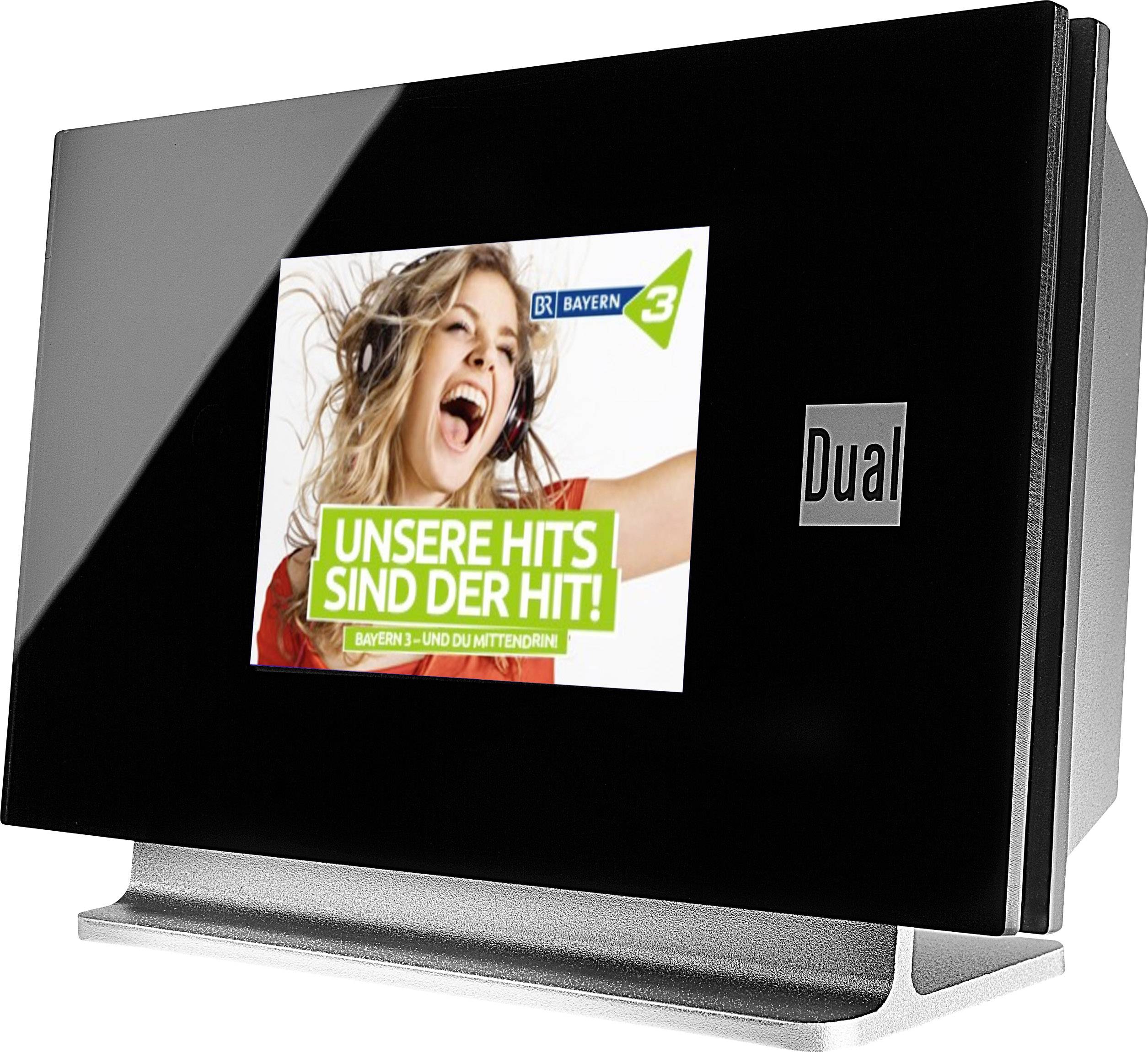 Dual DAB 3A Radio-Adapter DAB+, UKW Bluetooth® Schwarz