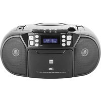 Dual DAB-P 210 CD-Radio DAB+, UKW AUX, CD, Kassette Schwarz Dual DAB-P 210 CD-Radio DAB+, UKW AUX, CD, Kassette Schwarz