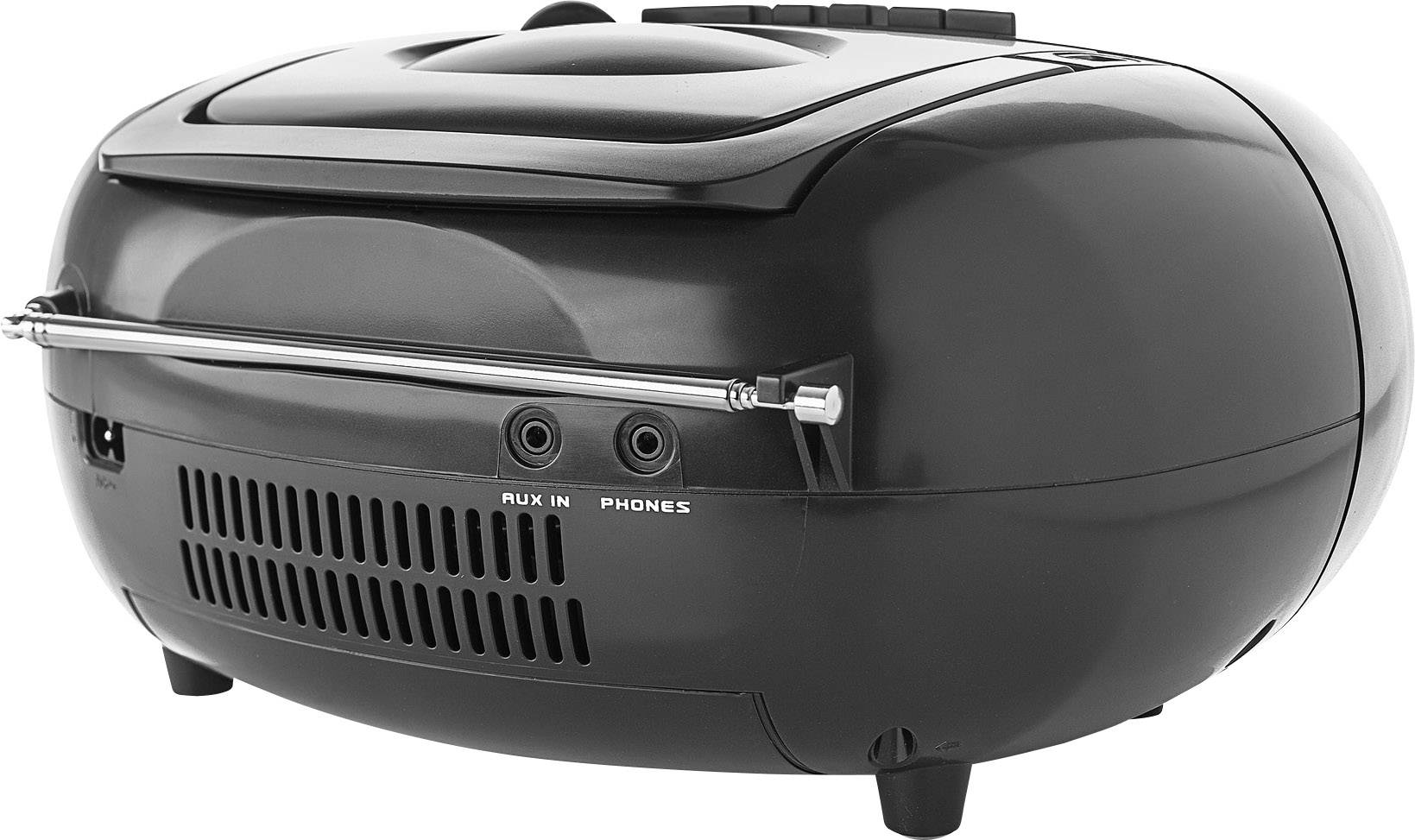 Dual DAB-P 210 CD-Radio DAB+, UKW AUX, CD, Kassette Schwarz