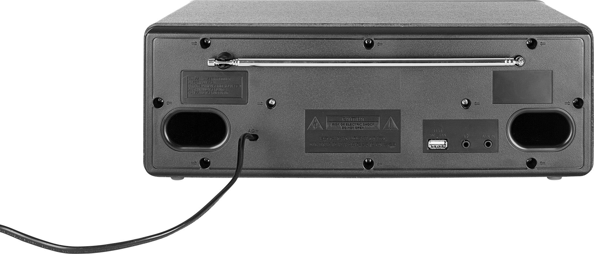 Dual DAB 420 BT CD-Radio DAB+, UKW AUX, Bluetooth®, CD Schwarz