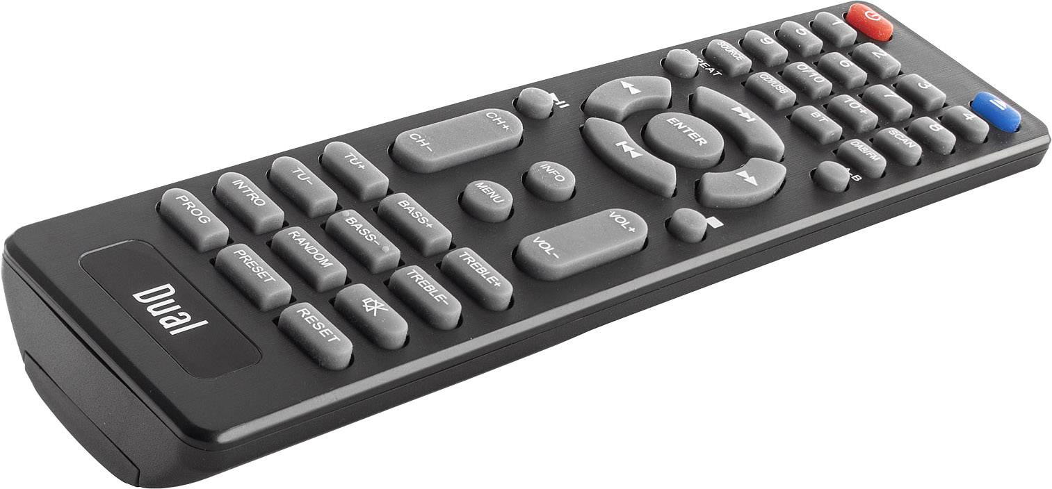 Dual DAB-MS 170 Stereoanlage Bluetooth®, CD, DAB+, UKW, USB, AUX, Inkl. Lautsprecherbox 2 x 25W Schwarz