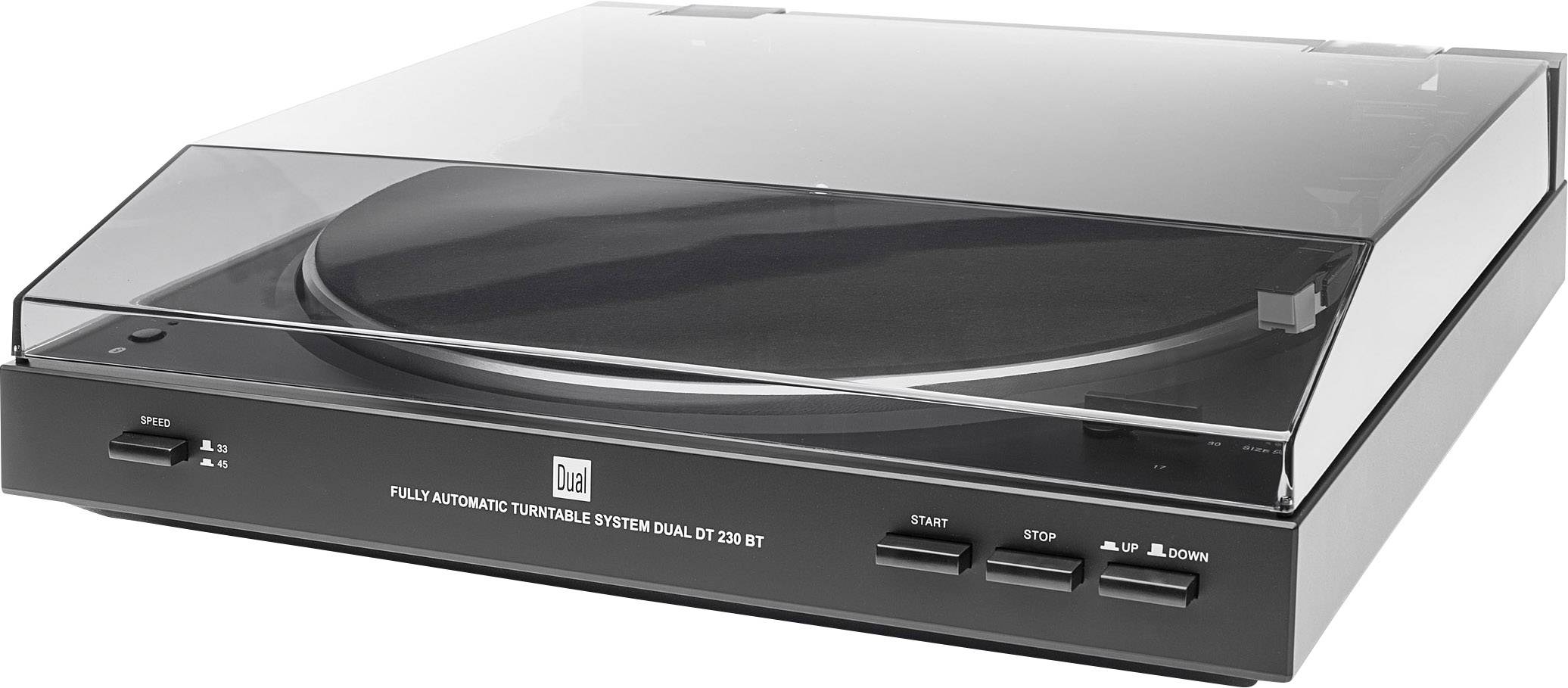 Dual DT 230 Plattenspieler Riemenantrieb Silber