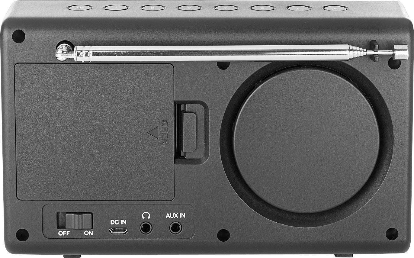 Dual MCR 4 Tischradio UKW, DAB+ UKW, DAB+, AUX