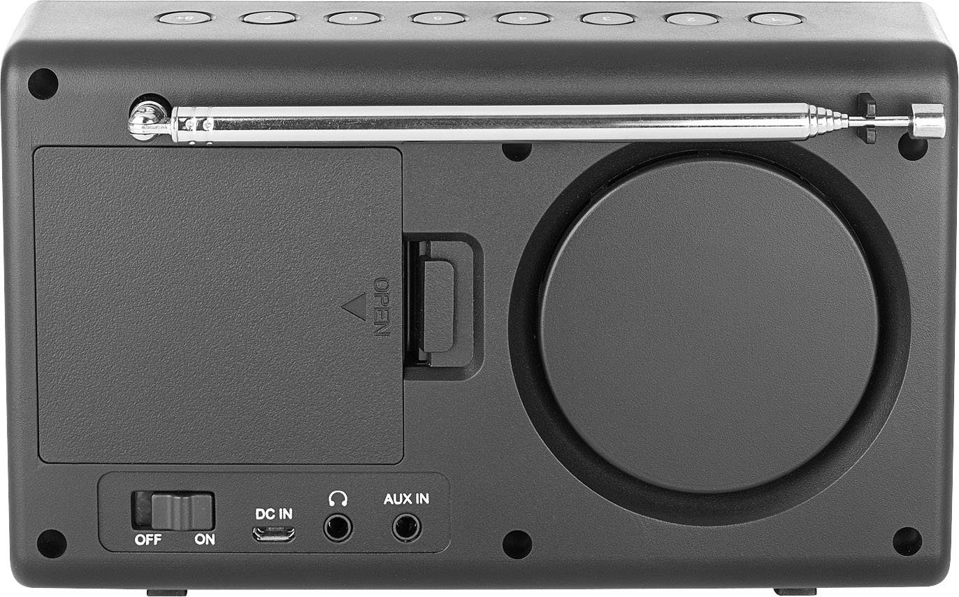 Dual MCR 4 Tischradio UKW, DAB+ UKW, DAB+, AUX