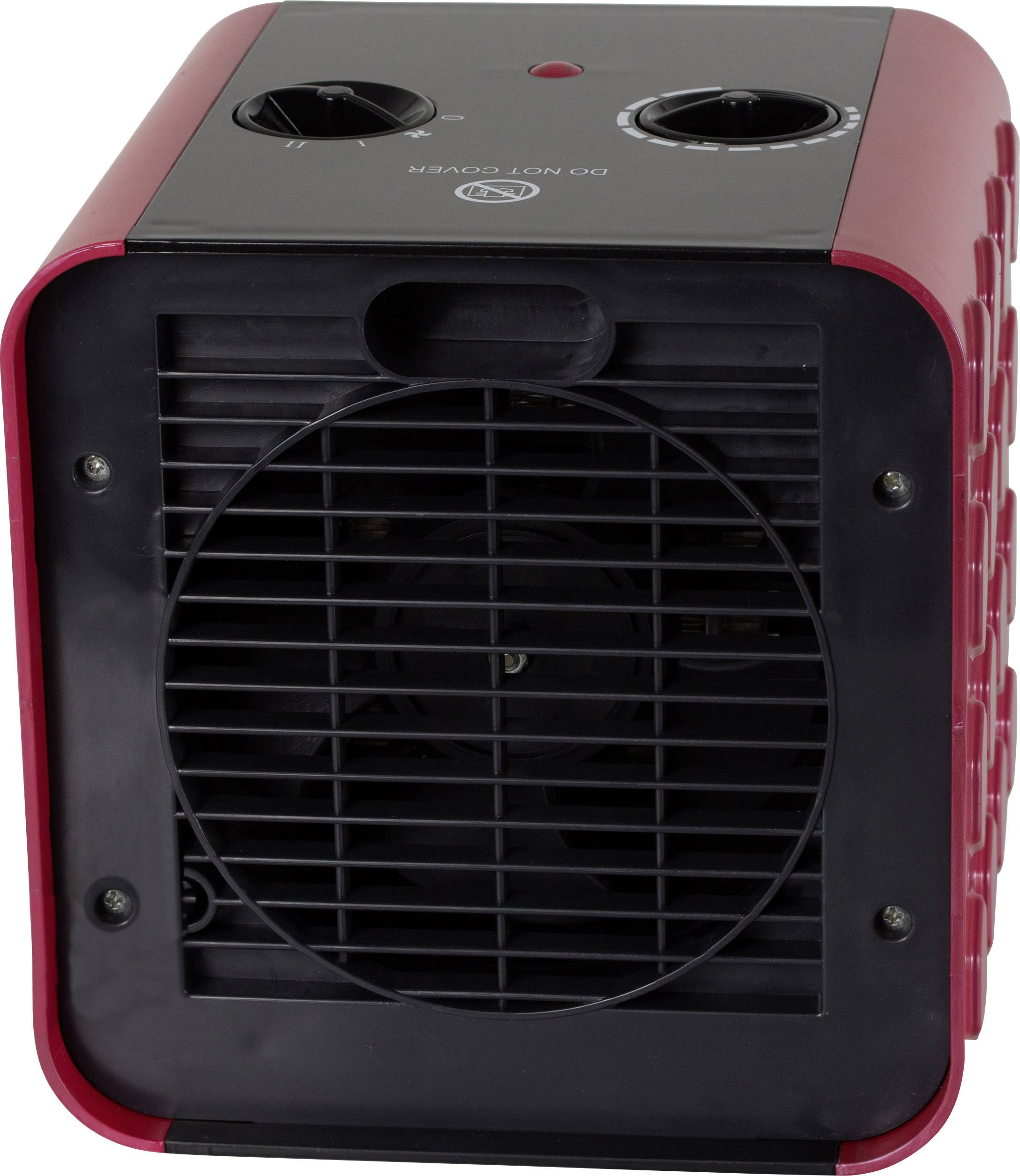 Suntec 12709 PTC-Heizgerät Block PTC 13 m² Rot, Schwarz