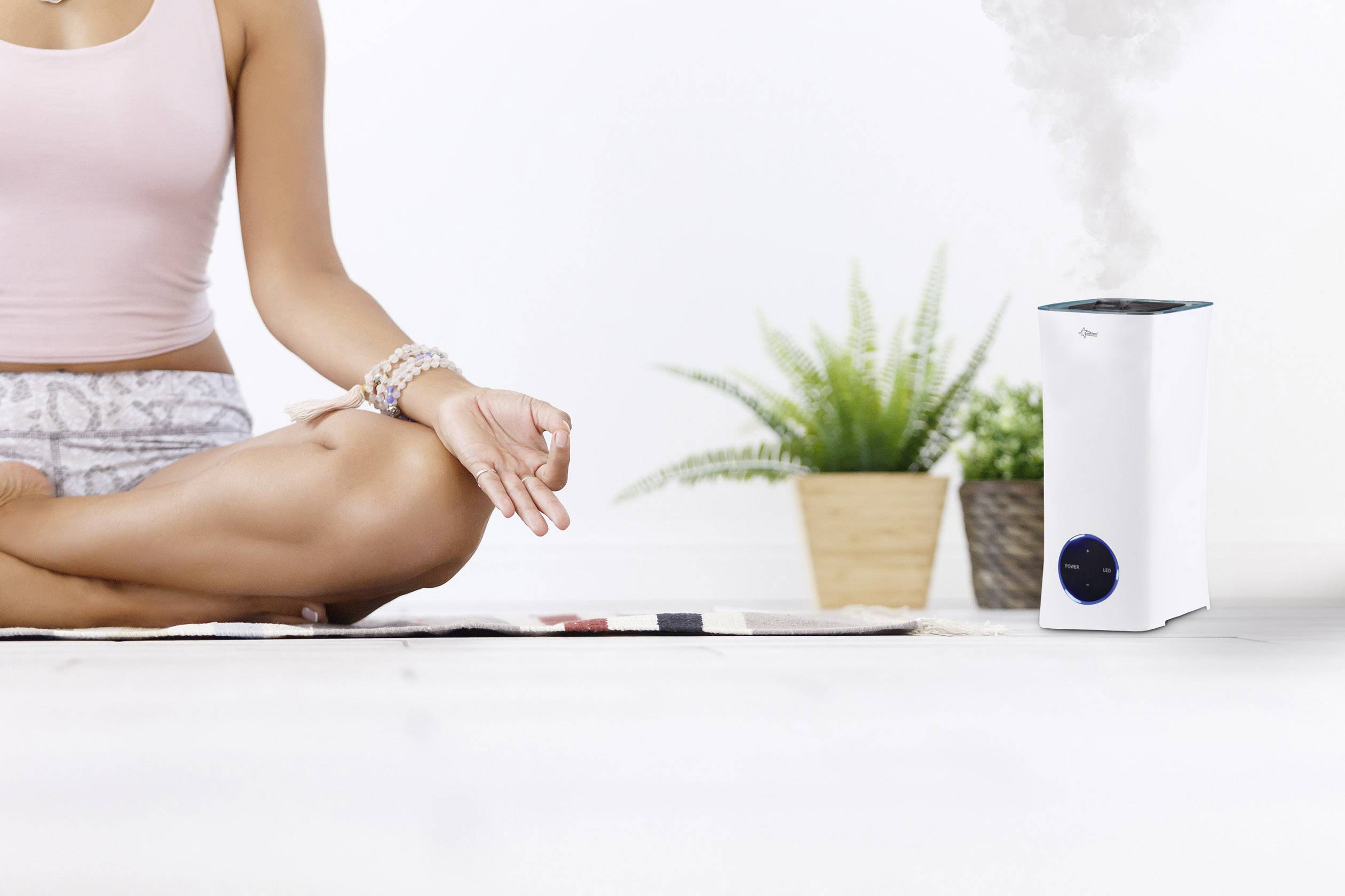 Suntec Monsun 2.500 Ultraschall-Luftbefeuchter 1 St. Weiß