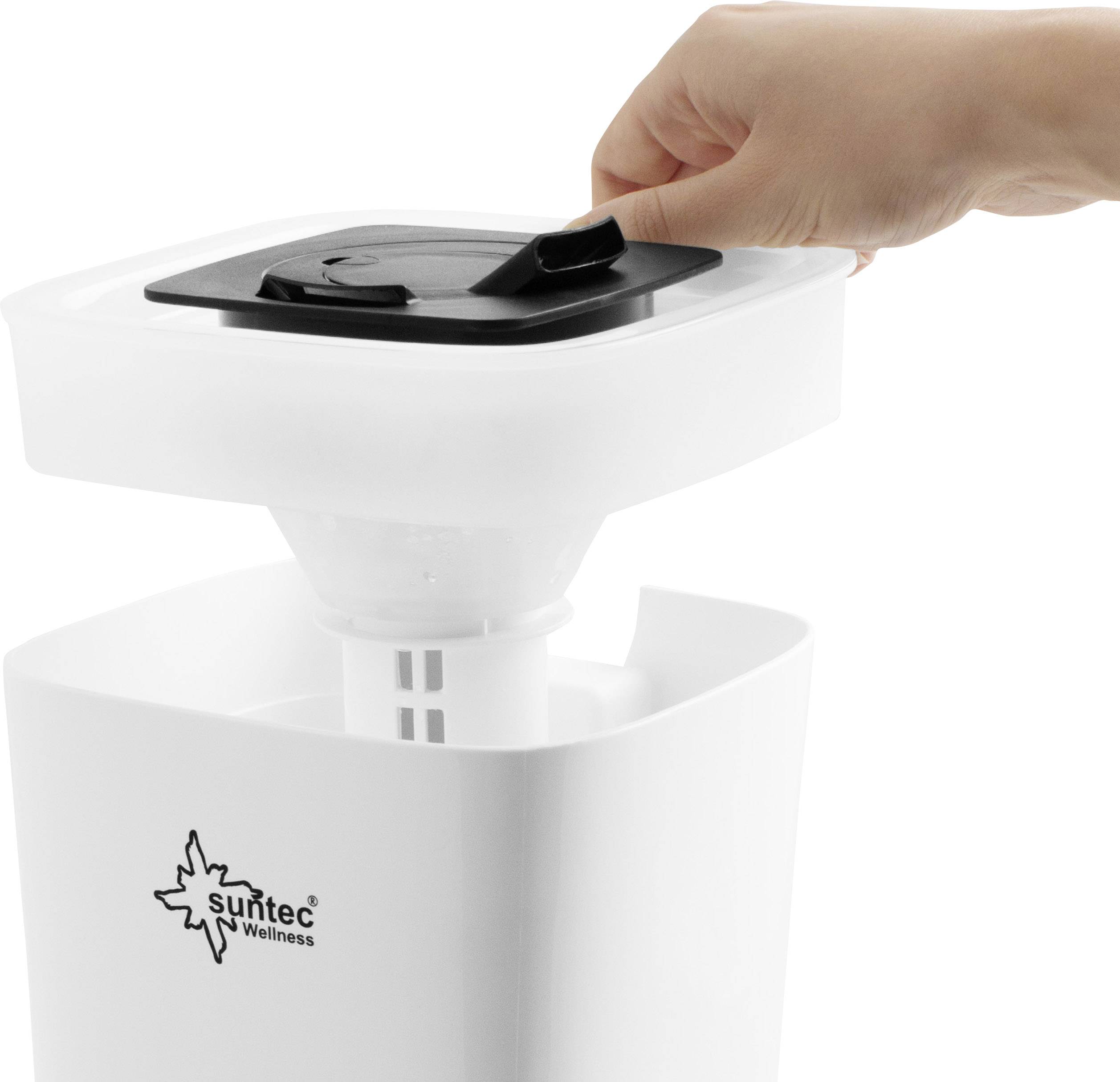 Suntec Monsun 2.500 Ultraschall-Luftbefeuchter 1 St. Weiß