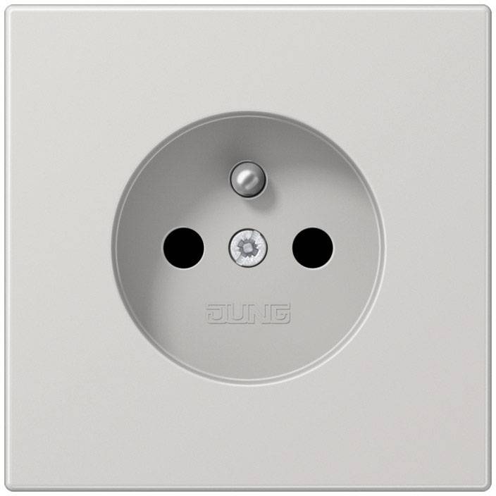 Jung 1fach Einsatz Steckdose Lichtgrau LS 1520 FKI LG 1 St.