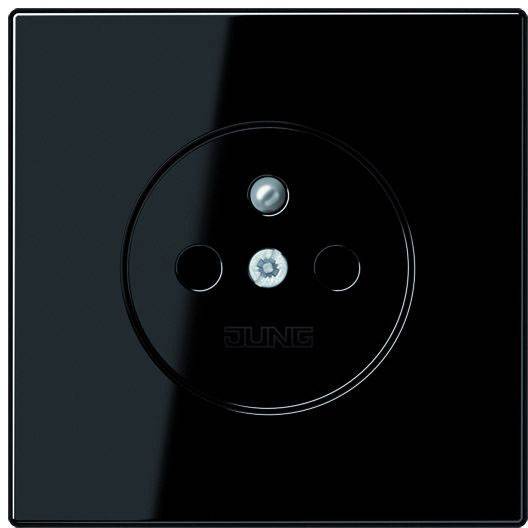 Jung 1fach Einsatz Steckdose Schwarz LS 1520 FKI SW 1 St.