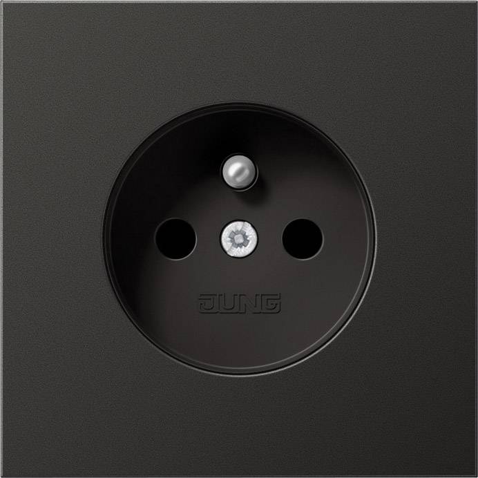 Jung 1fach Einsatz Steckdose Anthrazit AL 1520 FKI 1 St.