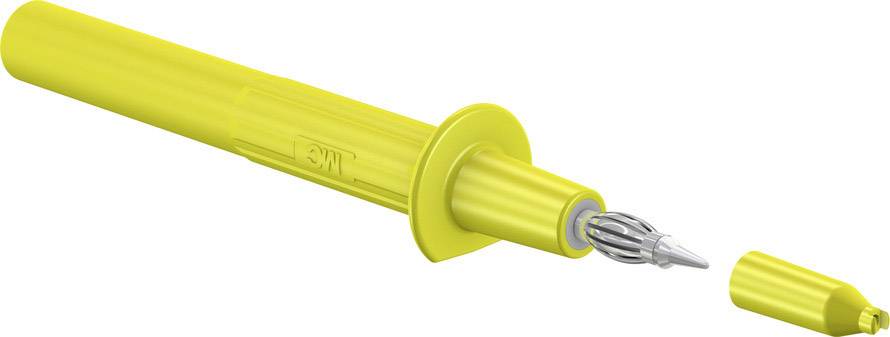 Stäubli PP-115/4 Sicherheits-Prüfspitze CAT II Gelb 1 St.