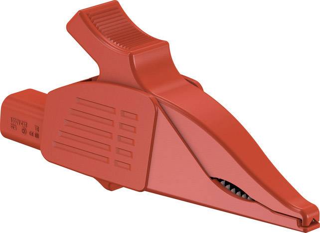 Stäubli XDK-1033 Abgriffklemme CAT III Rot