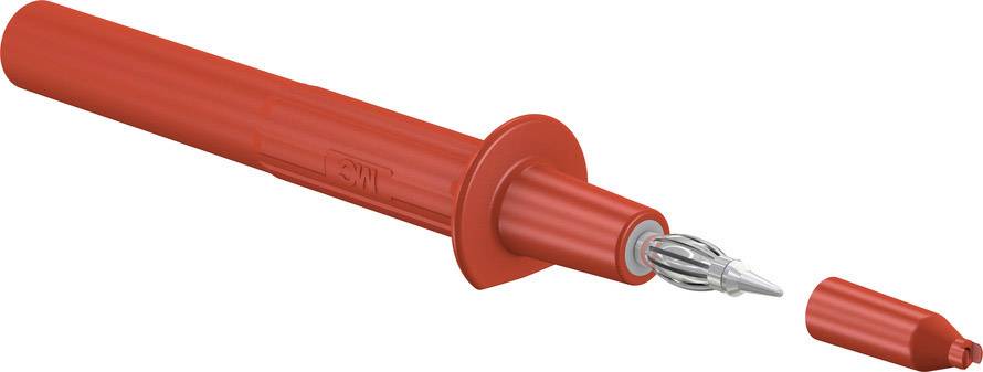 Stäubli PP-115/4 Sicherheits-Prüfspitze CAT II Rot 1 St.