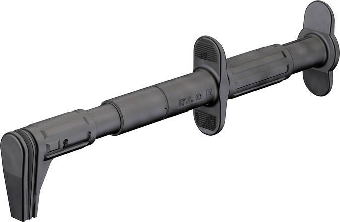 Stäubli GRIP-F Abgriffklemme CAT III Schwarz