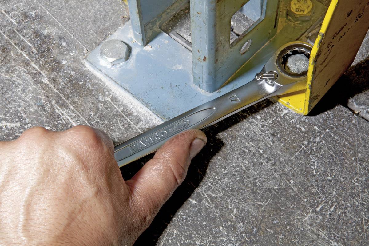 Bahco 1RM/SH8 Knarren-Ring-Maulschlüssel-Satz Schlüsselweite (Metrisch) 8 - 19 mm