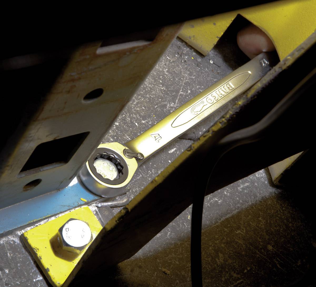 Bahco 1RM/SH8 Knarren-Ring-Maulschlüssel-Satz Schlüsselweite (Metrisch) 8 - 19mm