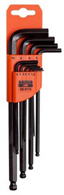 Bahco Winkelschraubendreher-Set 1.5 mm, 2 mm, 2.5 mm, 3 mm, 4 mm, 5 mm, 6 mm, 8 mm, 10 mm 9teilig