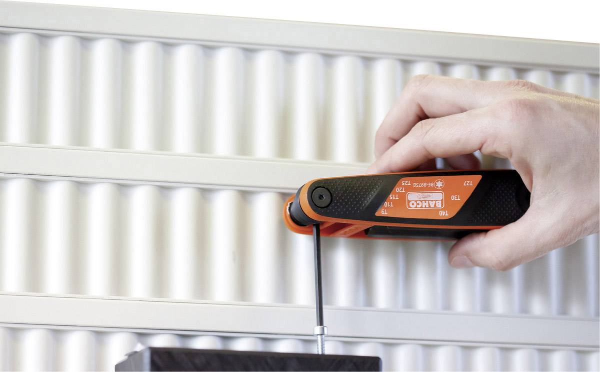 Bahco Winkelschraubendreher-Set 2.5 mm, 3 mm, 4 mm, 5 mm, 6 mm, 8 mm, 10mm 9teilig