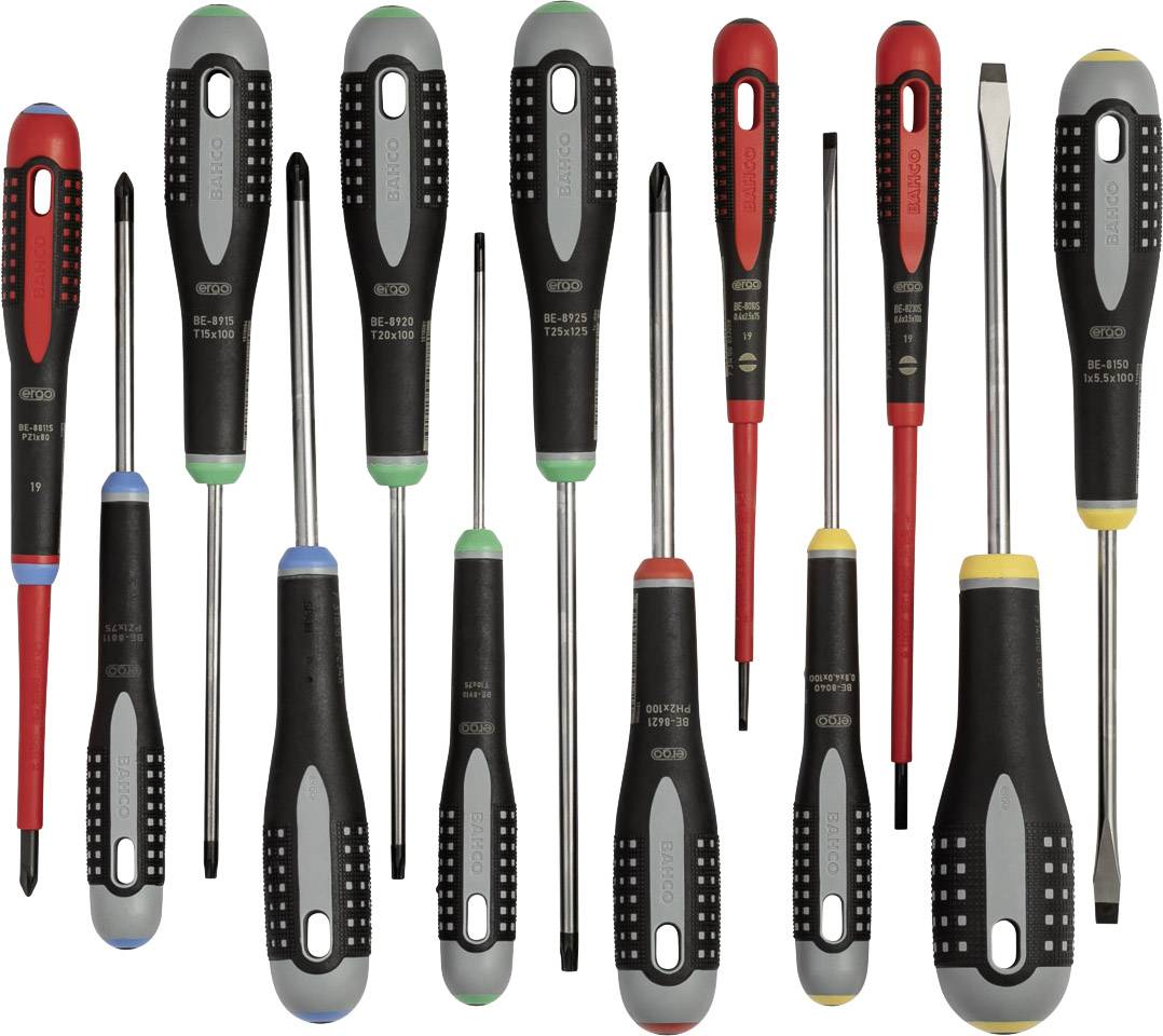 Bahco Ergo Schraubendreher-Set 13teilig