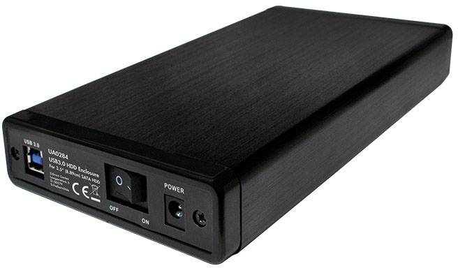 LogiLink UA0284 8.9cm (3.5 Zoll) Festplattengehäuse 3.5 Zoll USB-A (USB 3.2 Gen 1)