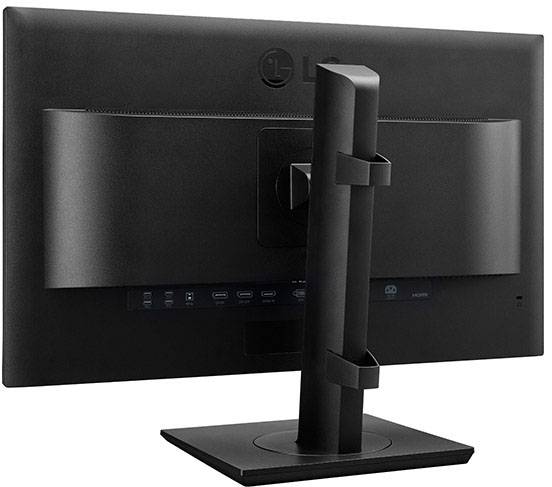 LG Electronics LG 27BK750Y-B 68,58cm TFT-LCD LED Pivot LCD-Monitor EEK F (A - G) 68.6 cm (27 Zoll) 1920 x 1080 Pixel 16:9 5 ms Kopfhörer-Buchse, USB